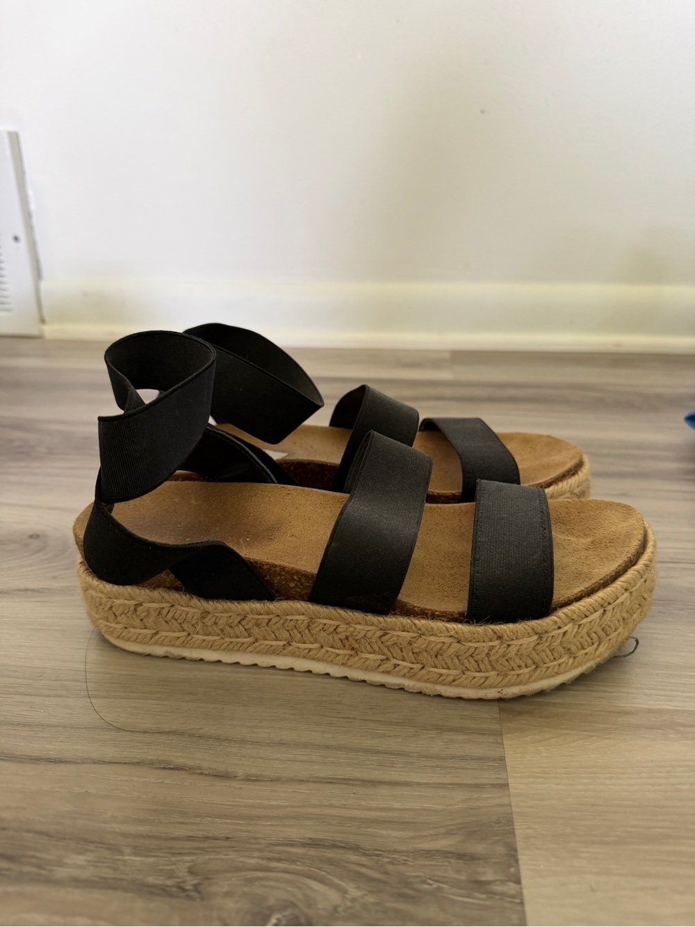 Steve Madden espadrille platform sandal